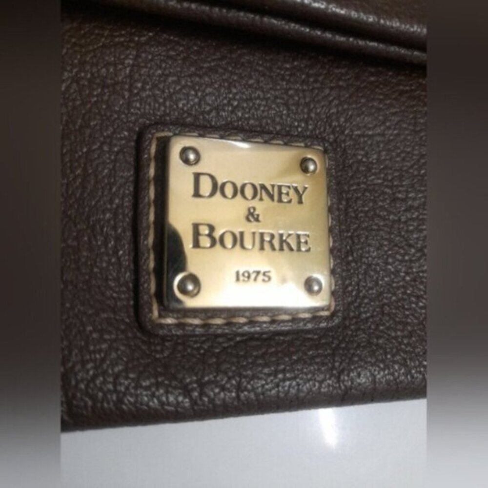 Dooney & Bourke - Shoulder Hand Clutch Bag - Brown - Picture 9 of 16